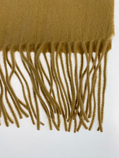 【中古品】【レディース】 LANJIAREN カシミア フリンジマフラー 187-240711-jt-21-min カラー：ベージュ系 万代Net店