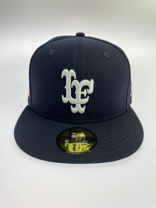 【中古美品】【メンズ】  NEW ERA × LFYT 59FIFTY NY STATE CAP ニューエラ ラファイエット キャップ 帽子 185-240716-yn-22-min サイズ：58.7cm カラー：ネイビー 万代Net店