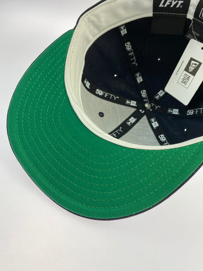 【中古美品】【メンズ】  NEW ERA × LFYT 59FIFTY NY STATE CAP ニューエラ ラファイエット キャップ 帽子 185-240716-yn-22-min サイズ：58.7cm カラー：ネイビー 万代Net店