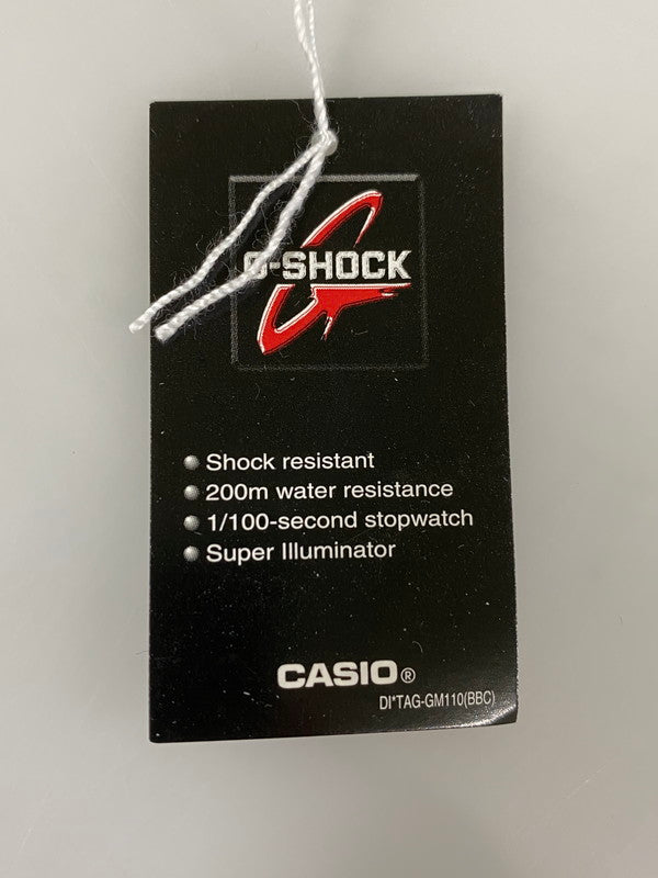 【中古美品】【メンズ】 CASIO カシオ G-SHOCK 110 SERIES ANALOG-DIGITAL GM-110SG-9ADR メタルカバード アナログ デジタル クォーツ腕時計 196-240904-yn-06-min カラー：ゴールド/クリア 万代Net店