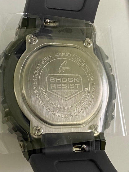 【LIFTる。景品】【中古品】【メンズ】 CASIO カシオ G-SHOCK DIGITAL GM-S5600SB-1DR ジーショック メタルカバード デジタル クォーツ腕時計 196-240904-yn-12-min カラー：ブラック 万代Net店