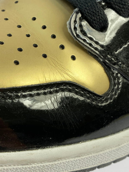 【中古品】【メンズ】 NIKE ナイキ 861428-007 AIR JORDAN 1 RETRO HIGH OG NRG GOLD TOE エアジョーダン 1 レトロ ハイ スニーカー シューズ 靴 160-240718-me-7-min サイズ：28.0cm カラー：BLACK-METALLIC GOLD 万代Net店