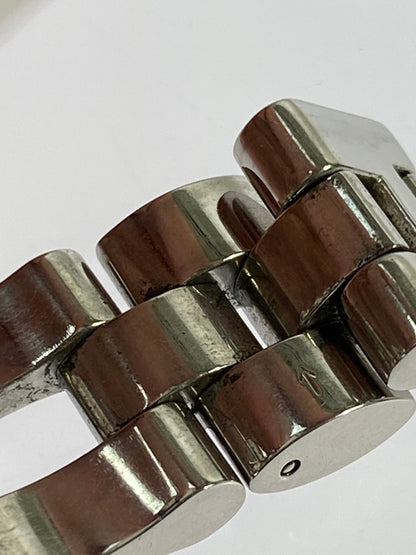 【中古品】【レディース】 GUCCI グッチ QUARTZ WATCH 2305L アナログ ステンレス 黒文字盤 クオーツ腕時計 198-260806-yn-23-min カラー：シルバー 万代Net店