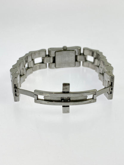 【中古品】【レディース】 GUCCI グッチ QUARTZ WATCH 2305L アナログ ステンレス 黒文字盤 クオーツ腕時計 198-260806-yn-23-min カラー：シルバー 万代Net店