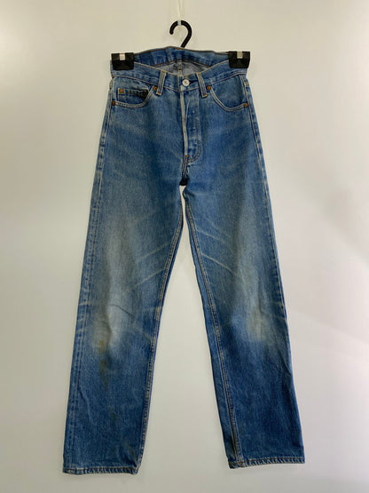 【現状渡し品】【メンズ】 Levi's リーバイス 501-0000 刻印515 USA製 87年10月製造 80S 501 DENIM PANTS デニムパンツ ボトムス 157-240719-ks-34-min サイズ：29×33 カラー：インディゴ 万代Net店