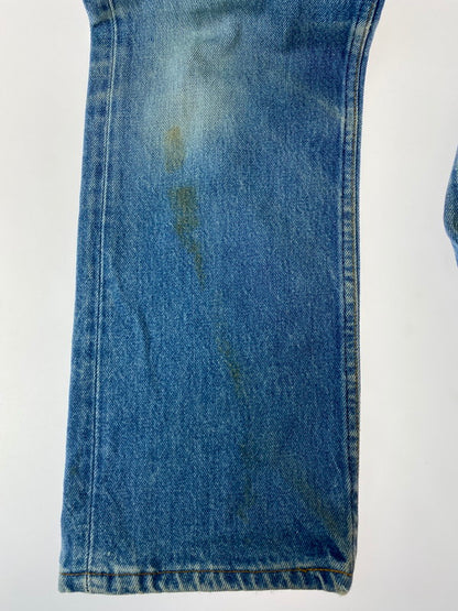 【現状渡し品】【メンズ】 Levi's リーバイス 501-0000 刻印515 USA製 87年10月製造 80S 501 DENIM PANTS デニムパンツ ボトムス 157-240719-ks-34-min サイズ：29×33 カラー：インディゴ 万代Net店