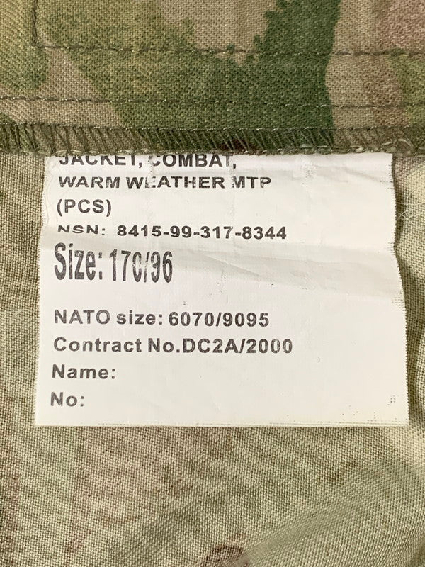 【中古品】【メンズ】 BRITISH ARMY ブリティッシュアーミーMTP COMBAT JACKET 8415-99-317-8344 マルチテレインパターン コンバットジャケット アウター 146-260409-SH-21-min サイズ：170/96 カラー：マルチカラー 万代Net店