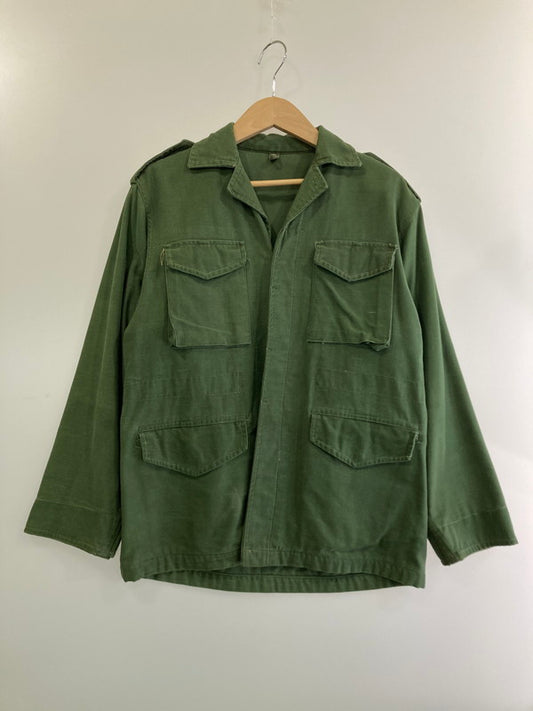 【中古品】【メンズ】  USED MILITARY ユーズド ミリタリー M-47 TYPE FIELD JACKET ジャケット アウター 146-240801-ks-12-min サイズ：サイズ不明 カラー：オリーブ系 万代Net店