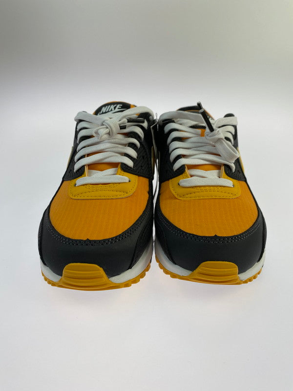 【中古美品】【レディース】 NIKE ナイキ AIR MAX 90 CAMQUAT UNIVERSITY GOLD”DQ8974-800 エアマックス 90 カムクアット スニーカー 靴 166-240722-hi-09-min サイズ：24cm US 6 カラー：KUMQUAT/UNIVERSITY GOLD 万代Net店