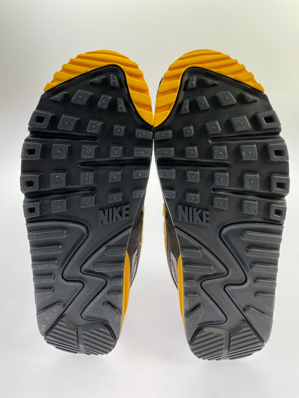 【中古美品】【レディース】 NIKE ナイキ AIR MAX 90 CAMQUAT UNIVERSITY GOLD”DQ8974-800 エアマックス 90 カムクアット スニーカー 靴 166-240722-hi-09-min サイズ：24cm US 6 カラー：KUMQUAT/UNIVERSITY GOLD 万代Net店