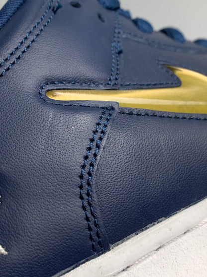 【中古品】【メンズ】 NIKE SB×SUPREME ナイキエスビー シュプリーム DUNK LOW OG QSMETALLIC GOLD NAVY メタリックゴールド ネイビー CK3480-700 メンズ スニーカー 靴 シューズ 160-260709-hu-11-min サイズ：28ｃｍ US10 カラー：METALLIC GOLD 万代Net店