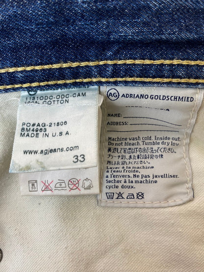 【中古品】【メンズ】 Ron Herman ロンハーマン AG64  THE MATCHBOX DAMAGED DENIM デニムパンツ ボトムス 152-240719-ks-20-min サイズ：W33 カラー：インディゴ 万代Net店