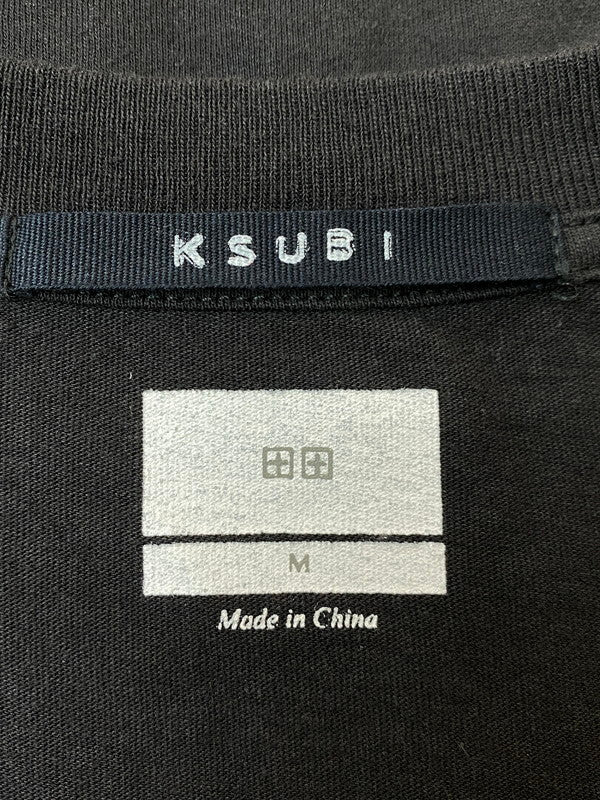 【中古美品】【メンズ】 KSUBI スビ DANGEROUS POULENCE PRINTED S S TEE クルーネック ショートスリーブ 142-250720-AS-19-min サイズ：M カラー：ブラック 万代Net店