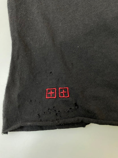 【中古美品】【メンズ】 KSUBI スビ DANGEROUS POULENCE PRINTED S S TEE クルーネック ショートスリーブ 142-250720-AS-19-min サイズ：M カラー：ブラック 万代Net店