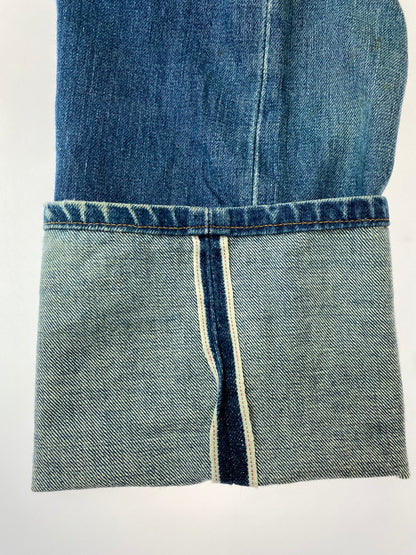 【中古品】【メンズ】 Levi's リーバイス 刻印J22 日本製 BIG E 赤耳 復刻 140周年記念 502XX DENIM PANTS デニムパンツ ボトムス 157-240719-ks-27-min サイズ：30×34 カラー：インディゴ 万代Net店