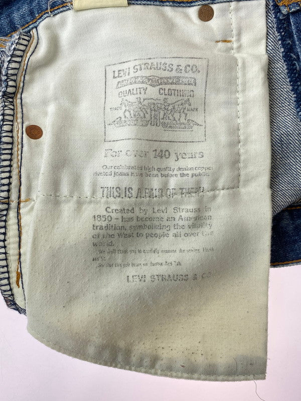 【中古品】【メンズ】 Levi's リーバイス 刻印J22 日本製 BIG E 赤耳 復刻 140周年記念 502XX DENIM PANTS デニムパンツ ボトムス 157-240719-ks-27-min サイズ：30×34 カラー：インディゴ 万代Net店