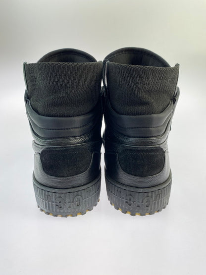 【中古品】【メンズ】 OFF-WHITE オフホワイト OFF COURT 3.0 OMIA065E18A420011000 オフコート ハイカットスニーカー 靴 162-240722-hi-03-min サイズ：42 カラー：ブラック 万代Net店