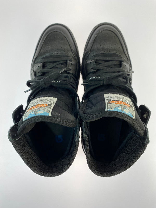 【中古品】【メンズ】 OFF-WHITE オフホワイト OFF COURT 3.0 OMIA065E18A420011000 オフコート ハイカットスニーカー 靴 162-240722-hi-03-min サイズ：42 カラー：ブラック 万代Net店