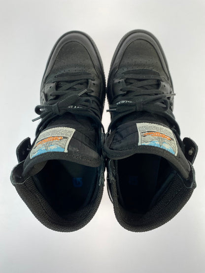 【中古品】【メンズ】 OFF-WHITE オフホワイト OFF COURT 3.0 OMIA065E18A420011000 オフコート ハイカットスニーカー 靴 162-240722-hi-03-min サイズ：42 カラー：ブラック 万代Net店