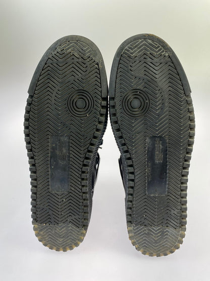 【中古品】【メンズ】 OFF-WHITE オフホワイト OFF COURT 3.0 OMIA065E18A420011000 オフコート ハイカットスニーカー 靴 162-240722-hi-03-min サイズ：42 カラー：ブラック 万代Net店