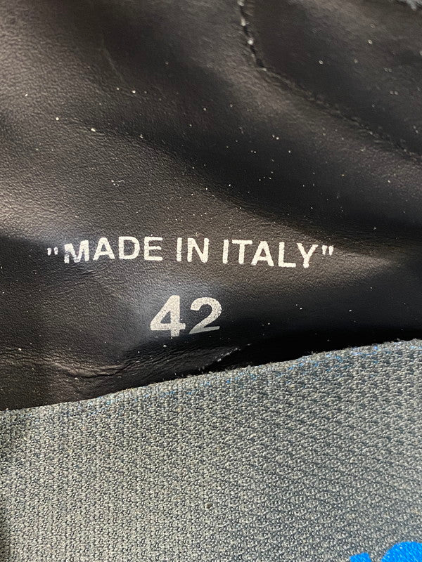 【中古品】【メンズ】 OFF-WHITE オフホワイト OFF COURT 3.0 OMIA065E18A420011000 オフコート ハイカットスニーカー 靴 162-240722-hi-03-min サイズ：42 カラー：ブラック 万代Net店