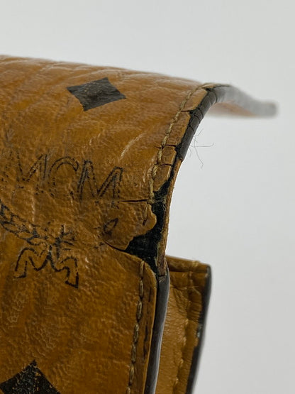 【中古品】【メンズ】 MCM エム・シー・エム MYL 8SVI99 CO001 ヴィセトス 二つ折り長財布 181-240720-AS-5-min カラー：コニャック 万代Net店