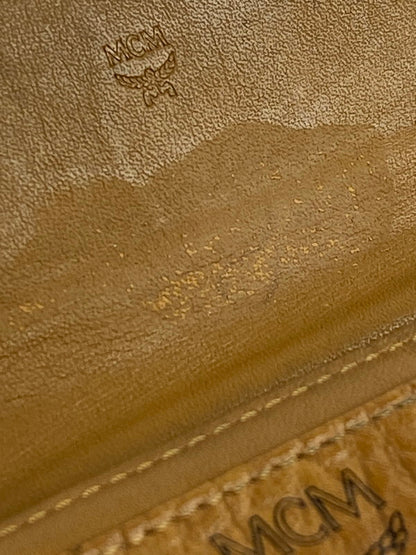 【中古品】【メンズ】 MCM エム・シー・エム MYL 8SVI99 CO001 ヴィセトス 二つ折り長財布 181-240720-AS-5-min カラー：コニャック 万代Net店