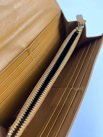 【中古品】【メンズ】 MCM エム・シー・エム MYL 8SVI99 CO001 ヴィセトス 二つ折り長財布 181-240720-AS-5-min カラー：コニャック 万代Net店