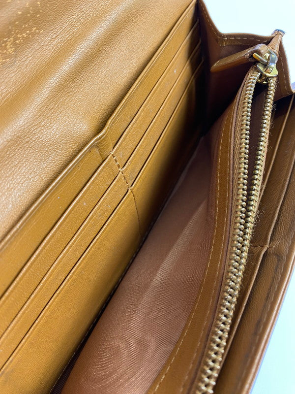 【中古品】【メンズ】 MCM エム・シー・エム MYL 8SVI99 CO001 ヴィセトス 二つ折り長財布 181-240720-AS-5-min カラー：コニャック 万代Net店