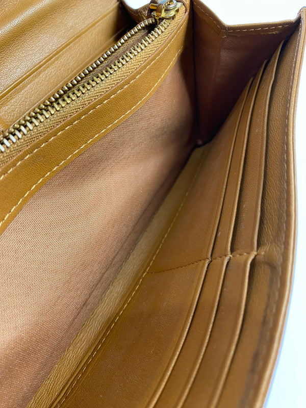 【中古品】【メンズ】 MCM エム・シー・エム MYL 8SVI99 CO001 ヴィセトス 二つ折り長財布 181-240720-AS-5-min カラー：コニャック 万代Net店