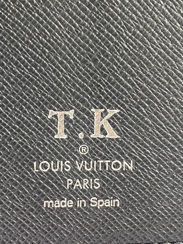 【中古品】【メンズ】 LOUIS VUITTON ルイ・ヴィトン M30503 CA3154 タイガ ジッピーウォレット ヴェルティカル 財布 179-240720-AS-1-min カラー：ノワール 万代Net店