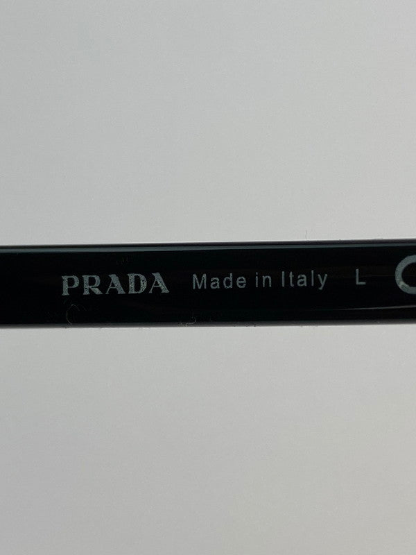 【中古品】【メンズ】 PRADA プラダ SPR01V キャットアイサングラス  183-240727-me-22-min サイズ：56□20 カラー：ブラック 万代Net店