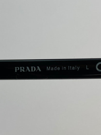 【中古品】【メンズ】 PRADA プラダ SPR01V キャットアイサングラス  183-240727-me-22-min サイズ：56□20 カラー：ブラック 万代Net店