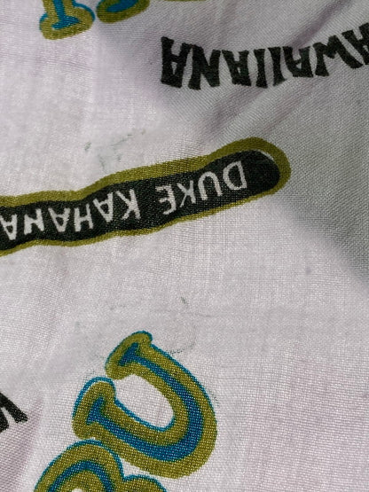 【中古品】【メンズ】 DUKE KAHANAMOKU デューク・カハナモク HAWAIIAN MALIBU PATTERN ALOHA SHIRT ハワイアン マリブパターン アロハシャツ 半袖シャツ 総柄 146-240725-hi-10-min カラー：パープル 万代Net店