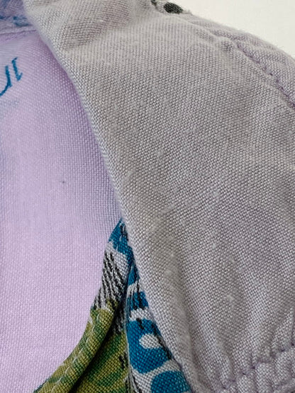 【中古品】【メンズ】 DUKE KAHANAMOKU デューク・カハナモク HAWAIIAN MALIBU PATTERN ALOHA SHIRT ハワイアン マリブパターン アロハシャツ 半袖シャツ 総柄 146-240725-hi-10-min カラー：パープル 万代Net店