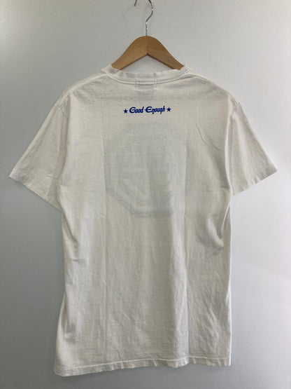 【中古品】【メンズ】 GOODENOUGH グッドイナフ 90's EMBLEM LOGO S/S TEE 90年代初期 ONEITAボディ エンブレムロゴ ショートスリーブTシャツ 半袖Tシャツ 142-240725-hi-2-min サイズ：M カラー：ホワイト 万代Net店