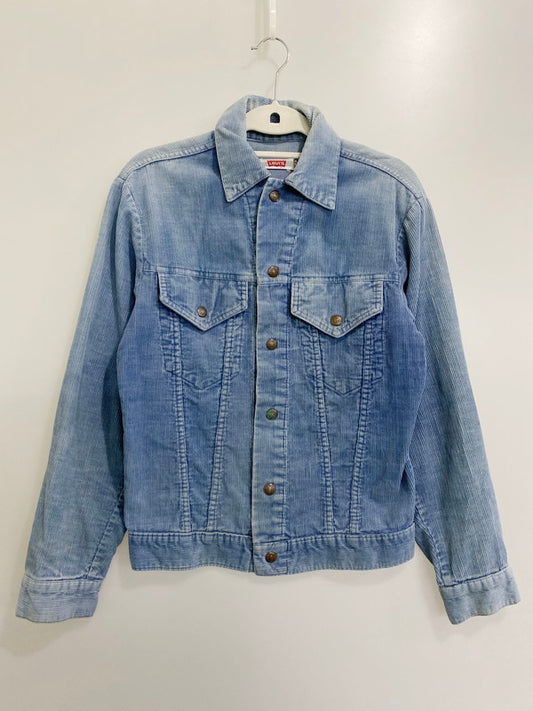 【中古品】【レディース】 Levi's リーバイス VINTAGE 70S CORDUROY JACKET コーデュロイ ジャェット アウター 169-240726-me-10-min サイズ：34 カラー：インディゴ 万代Net店