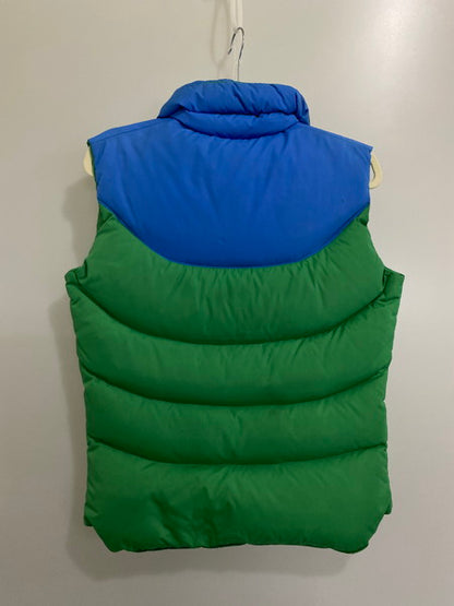 【中古品】【レディース】  TEMPCO GOOSE DOWN VEST テンプコ グースダウンベスト USA製 アウター 169-241121-yn-02-min カラー：ブルー/グリーン 万代Net店