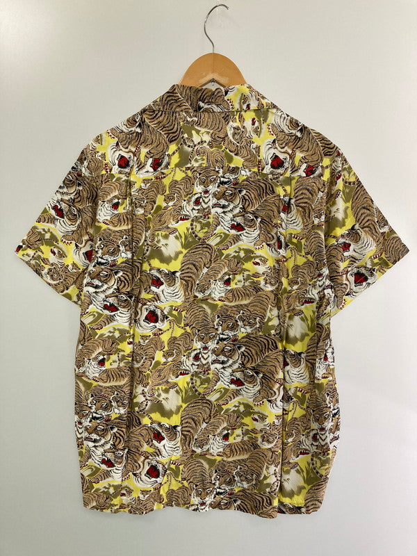 【中古品】【メンズ】  KILAUEA キラウェア 80's RAYON HAWAIIAN SHIRT レーヨン ハワイアンシャツ ハワイ製 百虎 半袖シャツ  146-240725-hi-7-min サイズ：S カラー：マルチカラー 万代Net店