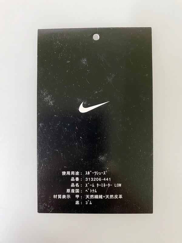 【中古品】【メンズ】 NIKE ナイキ ZOOM TERMINATOR LOW 313206-441 ズーム ターミネーター ロー スニーカー 靴 160-240725-yn-05-min サイズ：27.5cm US9.5 カラー：DENIM/DENIM-WHITE 万代Net店