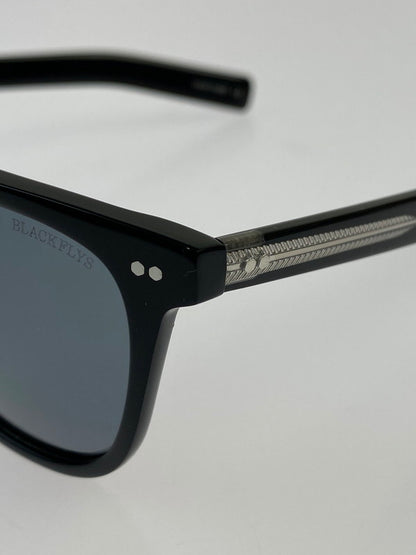 【中古品】【メンズ】  BLACKFLYS ブラックフライズ FLY STACY SUNGLASSES フライ ステーシー サングラス SA03 アイウェア 203-240801-jt-07-min サイズ：52□21-145 カラー：ブラック 万代Net店