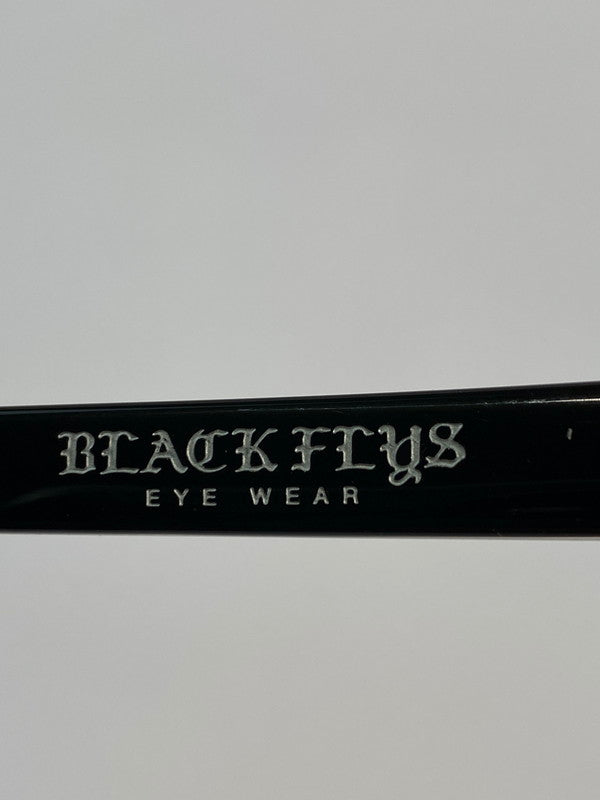 【中古品】【メンズ】  BLACKFLYS ブラックフライズ FLY STACY SUNGLASSES フライ ステーシー サングラス SA03 アイウェア 203-240801-jt-07-min サイズ：52□21-145 カラー：ブラック 万代Net店