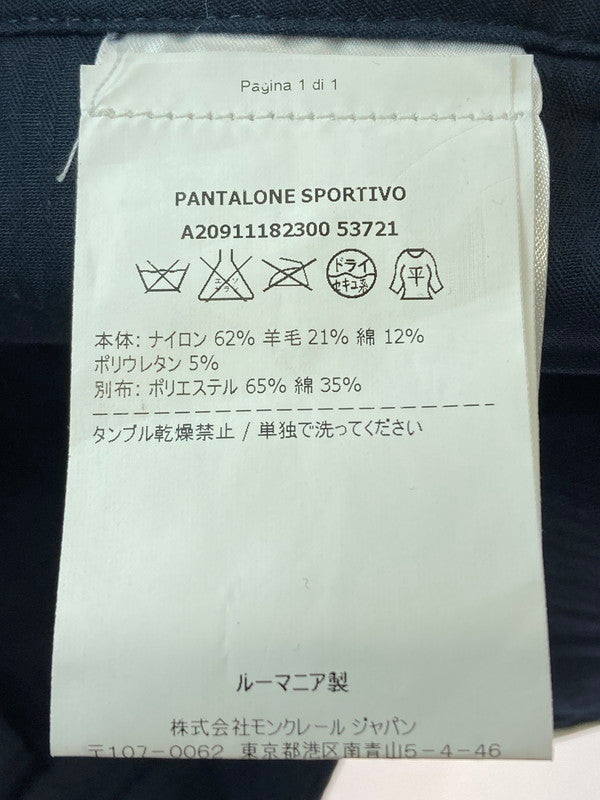 【中古品】【メンズ】 MONCLER モンクレール A20911182300 PANTALONE SPORTIVO パンツ ボトムス 152-240726-ks-29-min サイズ：48 カラー：紫系 万代Net店