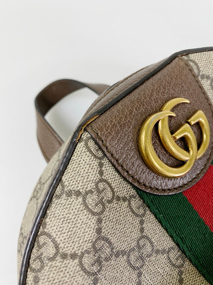 【中古品】【レディース】 GUCCI グッチ OPHIDIA GG BACKPACK 547965 オフィディア GGスプリーム バックパック リュック カバン 180-240803-yn-20-min カラー：ブラウン系 万代Net店