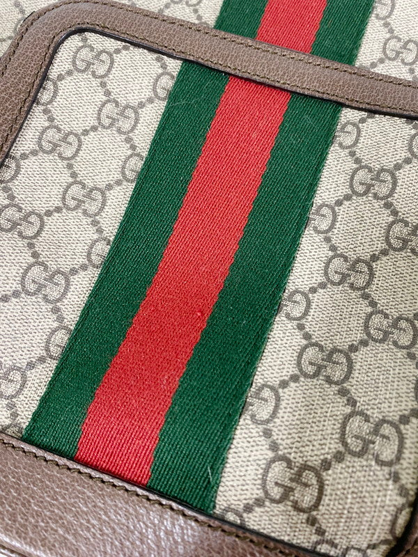 【中古品】【レディース】 GUCCI グッチ OPHIDIA GG BACKPACK 547965 オフィディア GGスプリーム バックパック リュック カバン 180-240803-yn-20-min カラー：ブラウン系 万代Net店