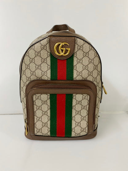 【中古品】【レディース】 GUCCI グッチ OPHIDIA GG BACKPACK 547965 オフィディア GGスプリーム バックパック リュック カバン 180-240803-yn-20-min カラー：ブラウン系 万代Net店