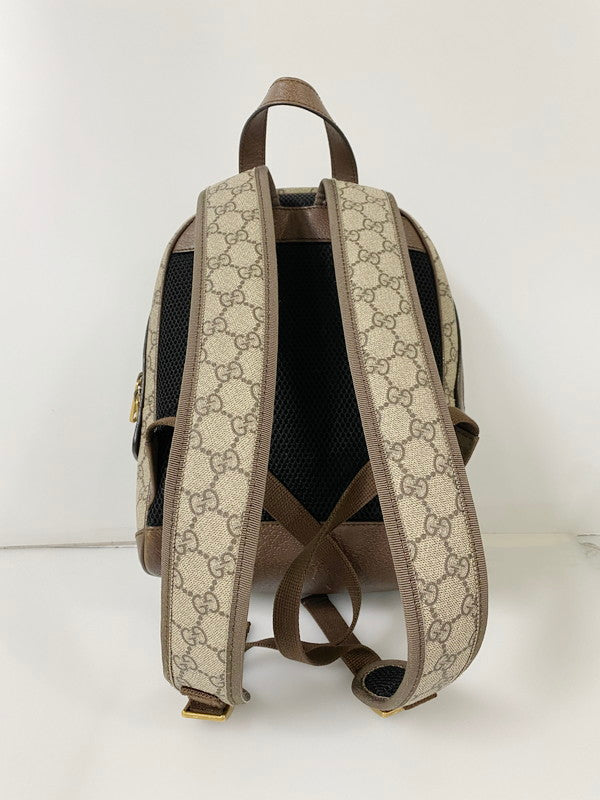 【中古品】【レディース】 GUCCI グッチ OPHIDIA GG BACKPACK 547965 オフィディア GGスプリーム バックパック リュック カバン 180-240803-yn-20-min カラー：ブラウン系 万代Net店