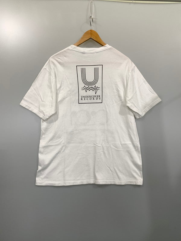 【中古品】【メンズ】 UNDERCOVER アンダーカバー MOON UC RECORDS TEE ショートスリーブTシャツ 半袖Tシャツ トップス 140-240730-yn-02-min サイズ：3 カラー：ホワイト 万代Net店