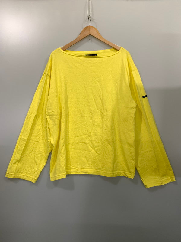 【中古品】【メンズ】  OUTIL TRICOT AAST 22AW-OU-C007-LIMELIGHT ウティ バスクシャツ 長袖シャツ トップス 141-240730-yn-06-min サイズ：1 カラー：イエロー 万代Net店