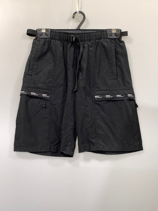 【中古品】【メンズ】 WTAPS ダブルタップス CARGO SHORTS 181GWDT-PTM03 カーゴ ショートパンツ ボトムス 153-240730-yn-08-min サイズ：02 カラー：ブラック 万代Net店